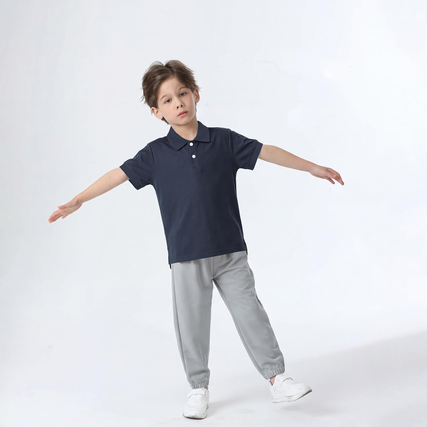 Boy Polo Shirt Pique School Uniform Shirt for Kid Golf Top Youth Boy 5-14Y | Polo Shirt for Boys Youth,Short Sleeve