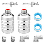 2pcs Water Float Valve, Stainless Steel Automatic Water Level