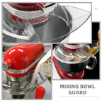 Mixing Bowl Splatter Shield for Tilt Mixer Guard Pctg