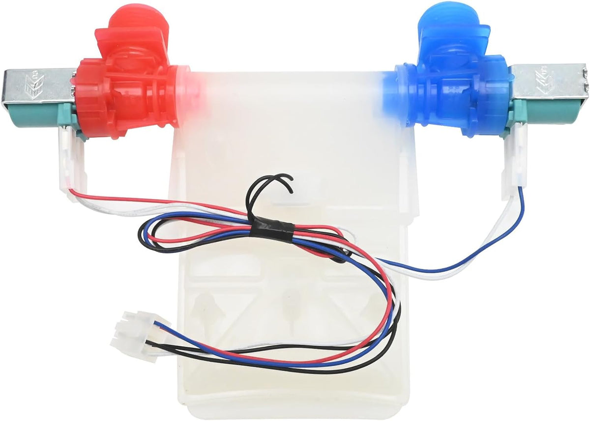 W10869800 Washer Water Inlet Valve, Replacement for Whirlpool Maytag and General Electric Washers, Replaces W11038689 W10776841 W11024486
