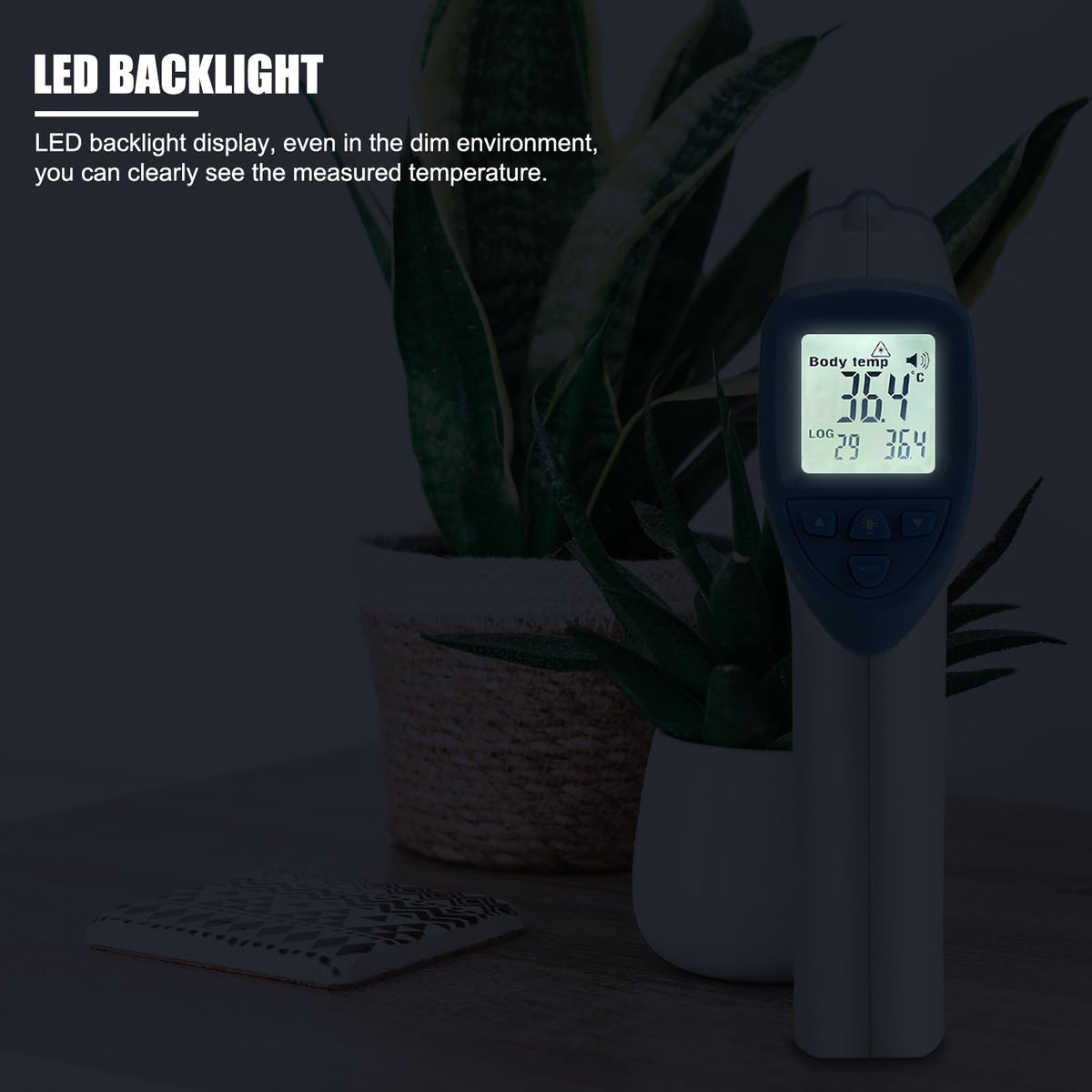 Veterinary Infrared Thermometer, Non Contact for Livestock & Pets