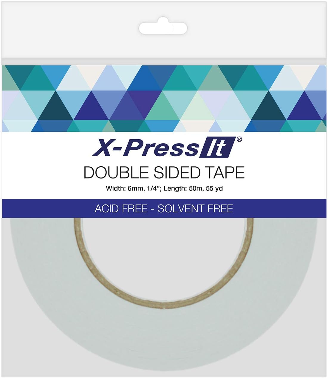 Double Sided Tissue Tape, 1.5 Inches X 55 Yards