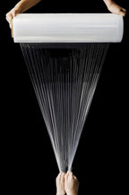 18" Stretch Wrap Film – 1200 ft, 80 Gauge Clear Plastic – Industrial Strength Shrink Wrap for Moving, Packing, Pallet