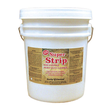Super Strip Commercial Floor Wax Stripper with Ammonia-5 gallon pail