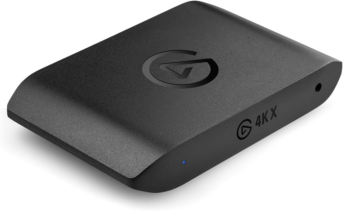 4K X Capture Card, HDMI 2.1, 4K144 Ultra-Low Latency | VRR passthrough, HDR10, Up to 1080p240 capture, USB 3.2 Gen 2