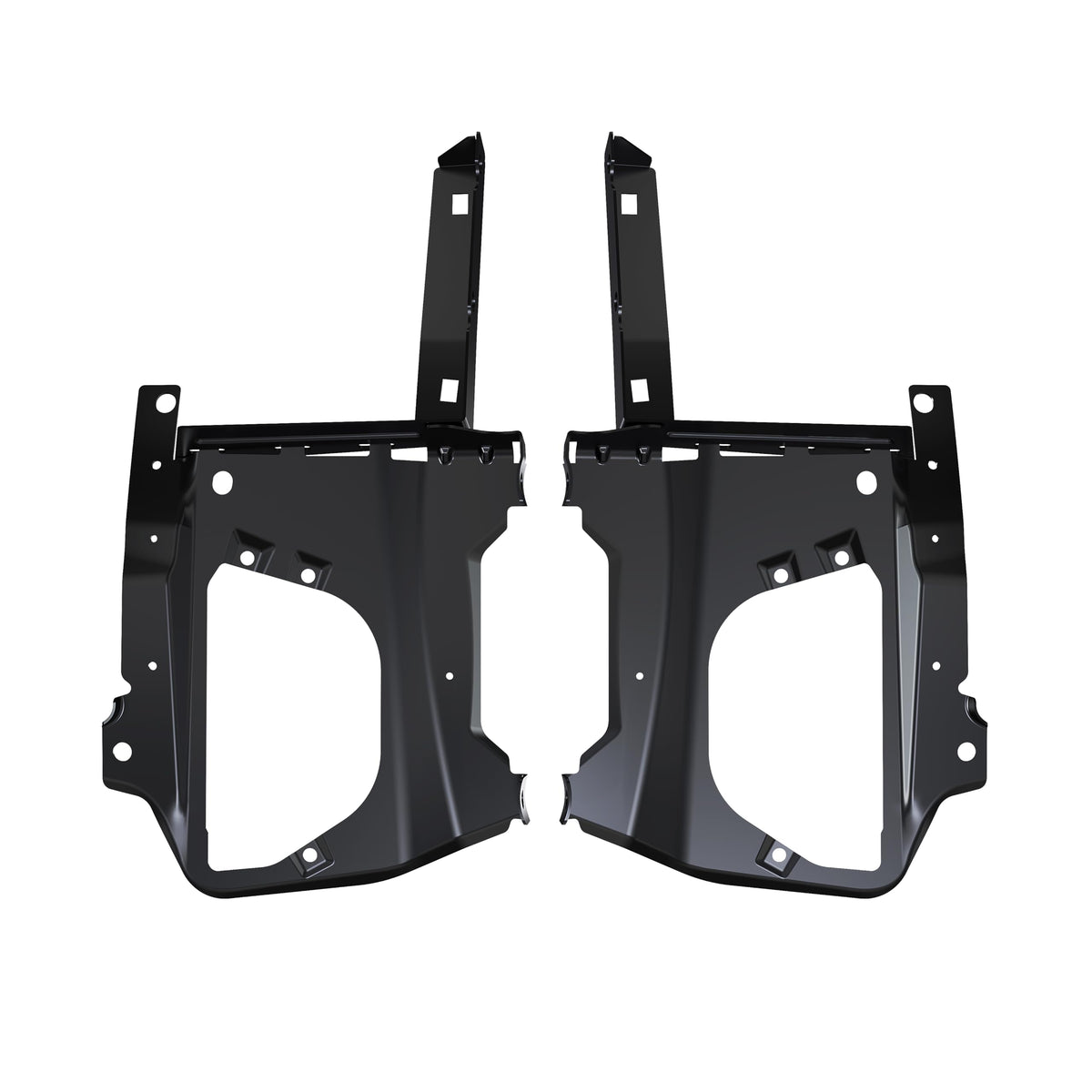 ECOTRIC Bumper Bracket Kit Compatible with 2010-2018 Ram 2500