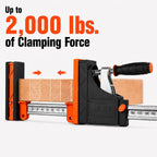 Parallel Clamp Kit with Two 24-Inch Clamps, Two 50-Inch Clamps, and Framing Kit (CLP14A)