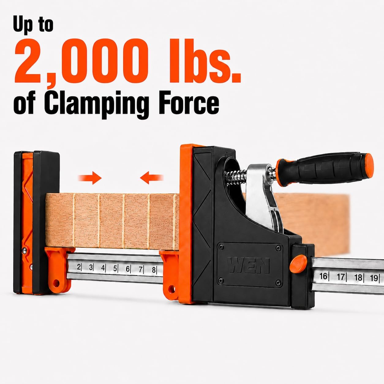 Parallel Clamp Kit with Two 24-Inch Clamps, Two 50-Inch Clamps, and Framing Kit (CLP14A)