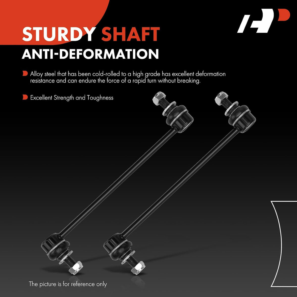 A-Premium Front Sway Bar Link Stabilizer Bar Link, Compatible with Toyota