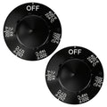 2pcs Thermostat Stove Knob Dials for APW 300229, Dial Control Knobs