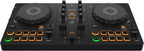 /Pioneer DJ DDJ-FLX2 Beginner DJ Controller – Portable USB-Powered 2-Channel Controller with Professional Layout –