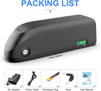 48V Ebike Battery Cell for Bafang and Other Bike Conversion Kit Rad Power Runner City - Lithium Ion Bike Batteries for 500W 750W 1500W-Wheel Kit Batteries