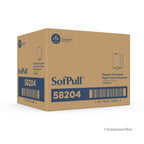 SofPull Junior Centerpull Paper Towel Dispenser by GP PRO (Georgia-Pacific), Translucent Smoke, 58008, 1 Dispenser