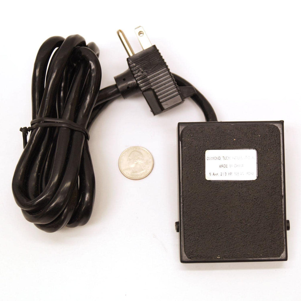 Foot Switch - Foot Actuated, Black, Manual Operation