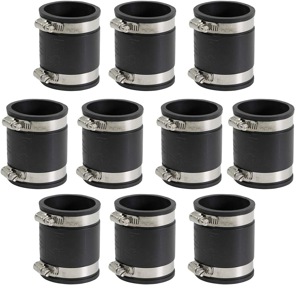 SUPPLYGIANT 6I47x10 Flexible Coupling, 2", Black