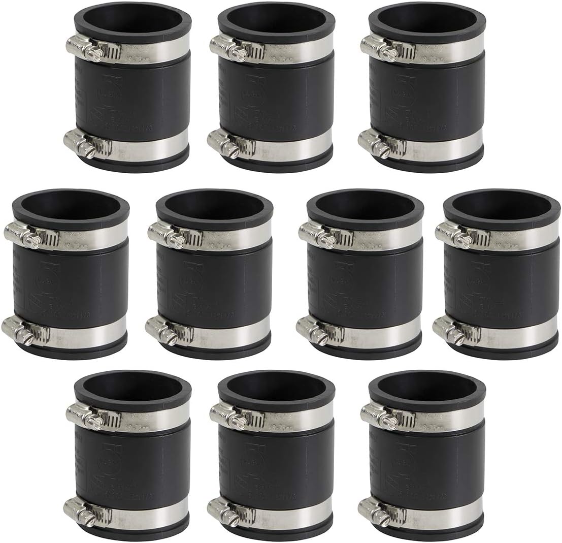 SUPPLYGIANT 6I47x10 Flexible Coupling, 2", Black