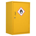 Flammable Safety Cabinet, 28" x 18" x 12" with Adjustable Shelf