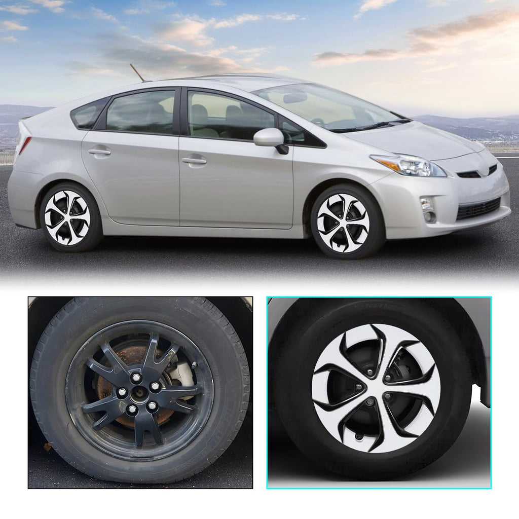 15 Inch Hubcaps Wheel Covers Fit for 2010-2015 Toyota Prius
