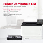045H Toner Cartridge 4 Pack High Yield Compatible with Canon 045 MF632Cdw