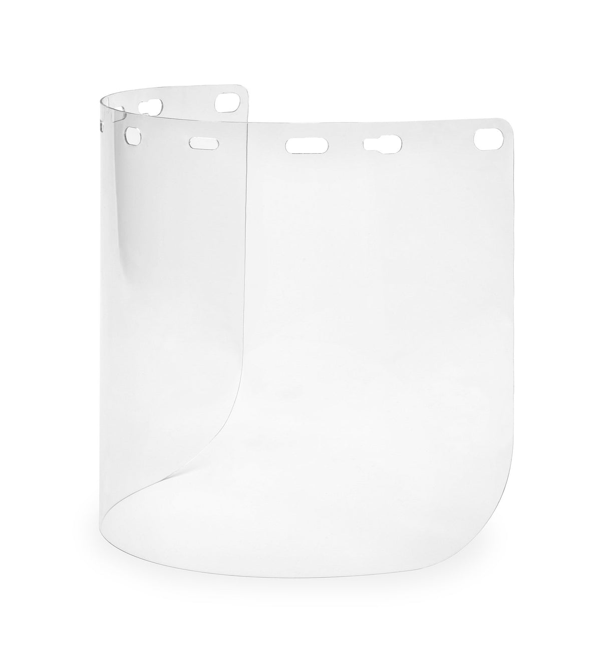 Polycarbonate Face Shield FS-15P, Clear, Flat (WELFS15P)