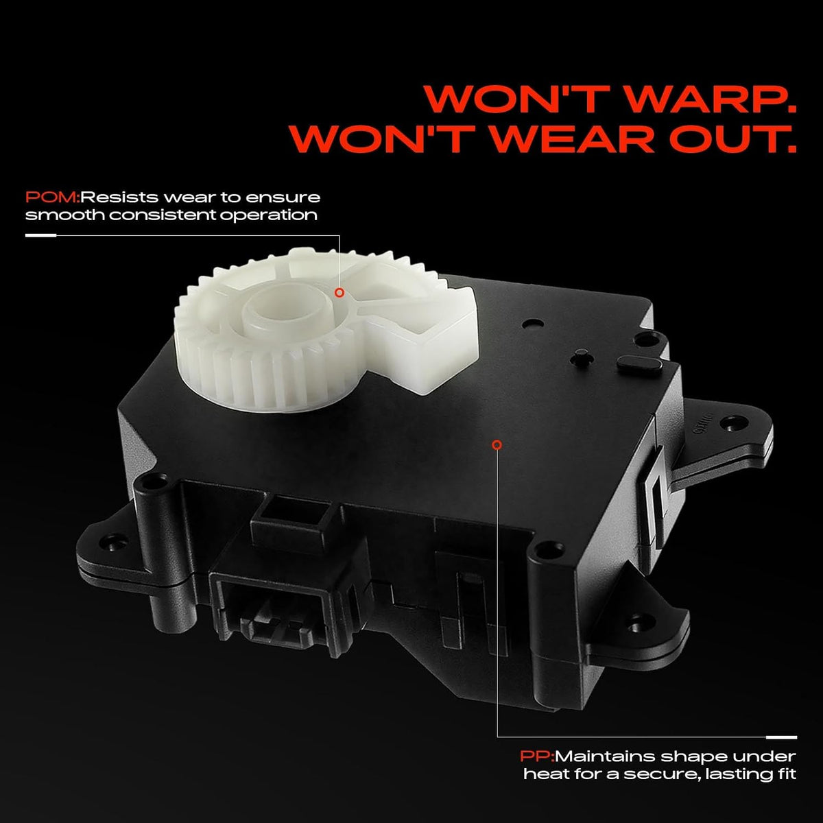 A-Premium HVAC Heater Blend Door Actuator, Replaces 8710607120