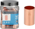 30Pack Seelink Copper Fittings, 3/4" C x C Coupling No Stop(COPPER033-30)