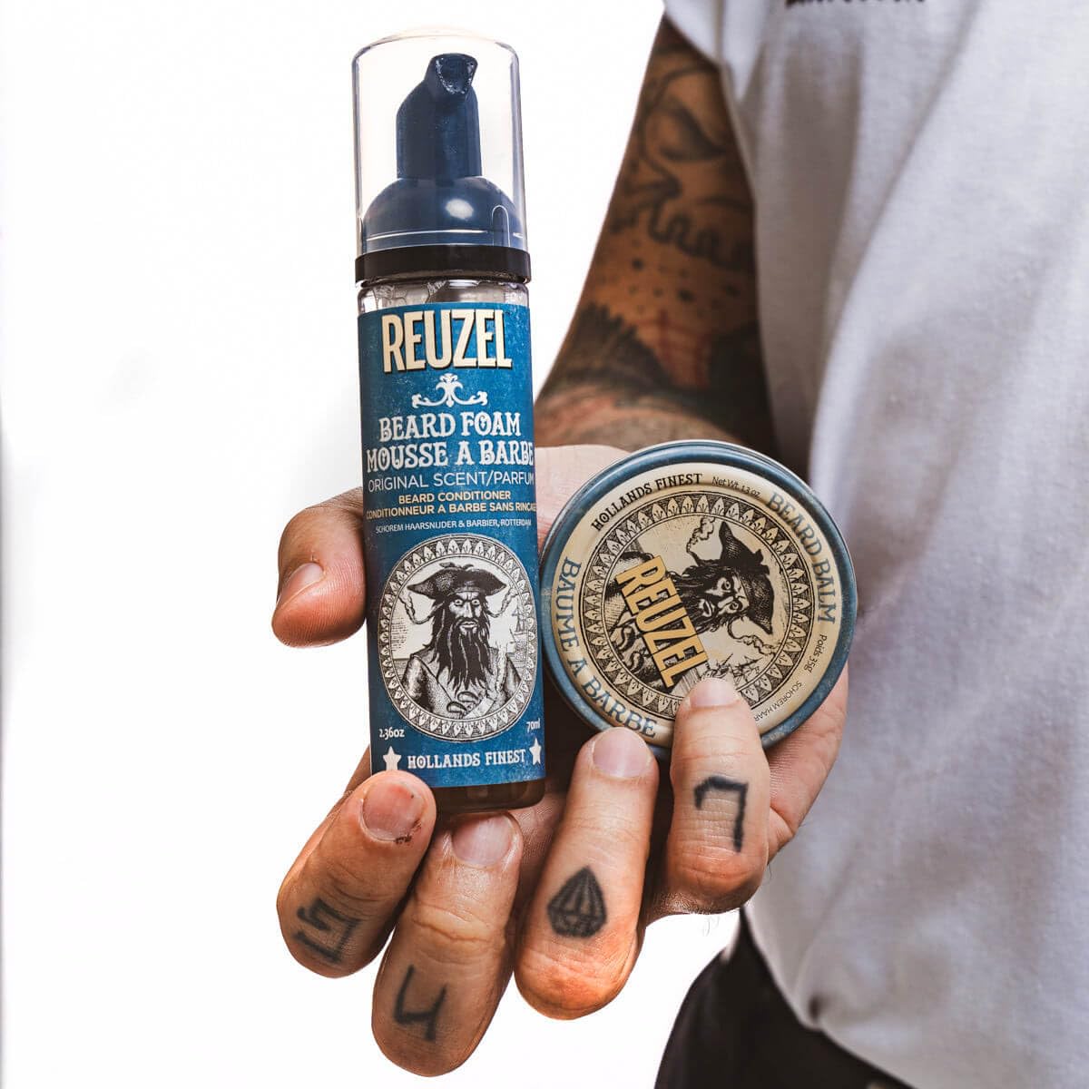 Beard Balm, Deep Wood Scented, 1.3 oz