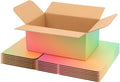 9x6x4 Shipping Boxes Medium Set of 30, Gradient Corrugated Cardboard Box, Mailing Boxes for Packaging Small Business