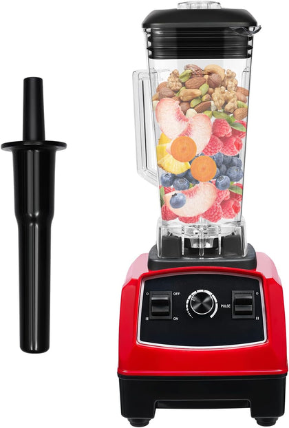 Commercial Blender for Kitchen, 2800W Electric Professional Countertop Blender Milkshake Mixer, Mixed Drink Smoothie