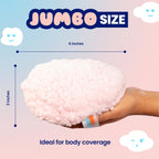Dust Puff, Oversized Body (6” x 3”) Ultra-Soft Powder Puff