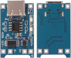 6PCS TP4056 Type-C USB Charging Module 5V 1A 18650 Lithium Battery Charging Board Power Charger Board with Protection
