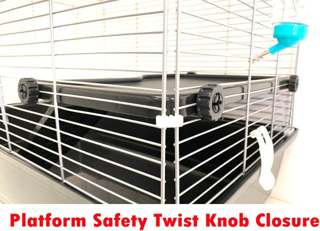 Pet Products Large Universal Small Animal Home Critter Habitat Cage Tight 3/8-inch Wire Spacing for Wide Variety of