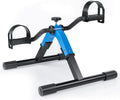 RYGEO Pedal Exerciser Under Desk Bike for Arms and Legs Workout, Lightweight & Foldable Mini Exercise Bike for Sedentary Officer & Seniors