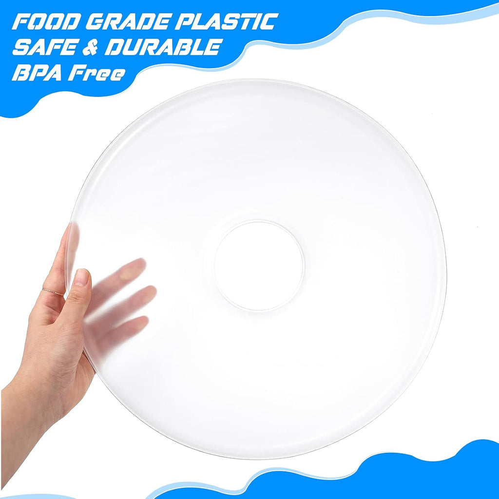 4 Pack Non-Stick Dehydrator Trays, 12 x 12'' Fruit Leather Roll Sheets & Dehydrator Accessories, Perfect for Making