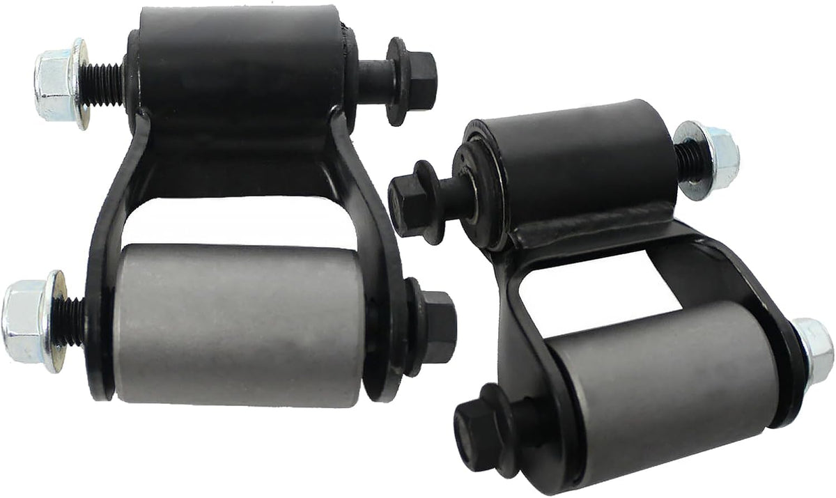 BST BSSP Pair Set Rear Leaf Spring Shackle Kit Rearward LR RR Compatible with 1984–1990 Jeep Wagoneer, for 1984–2001 Jeep Cherokee, Replace # 722-024 722024