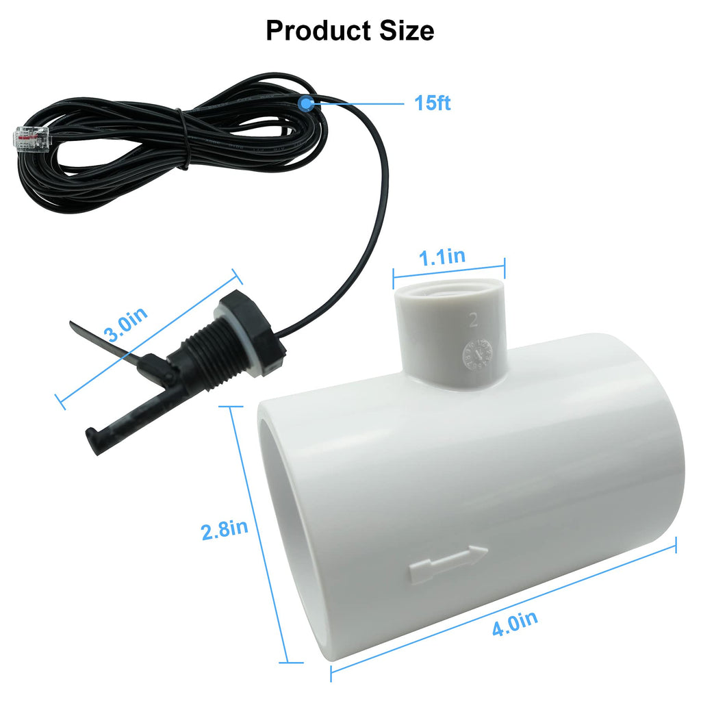 GLX-FLO-RP Flow Switch Assembly Fit for Hayward