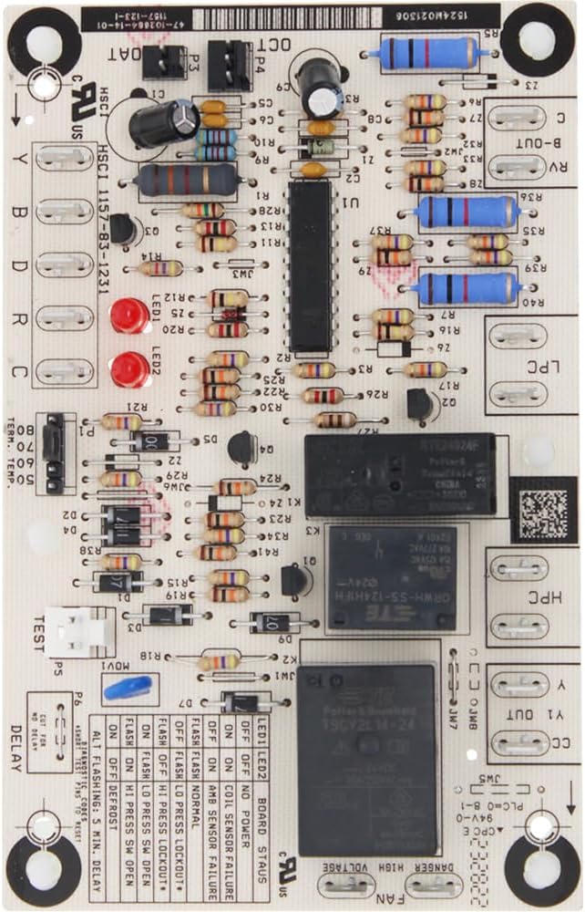47-21517-22 - OEM Upgraded Heat Pump Defrost Control Circuit Board & Sensor Fits Rheem