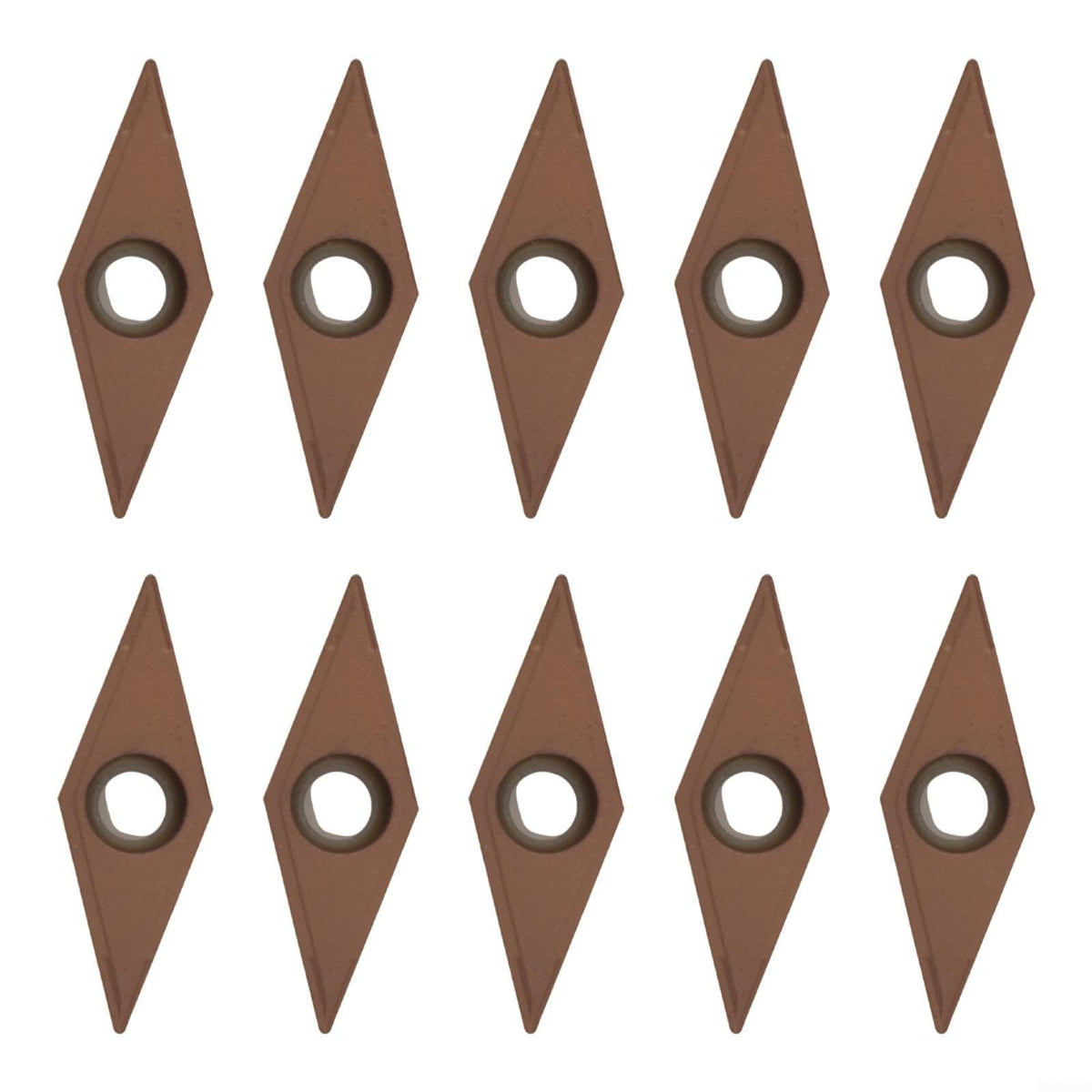 10pcs VCMT160404 Carbide Inserts