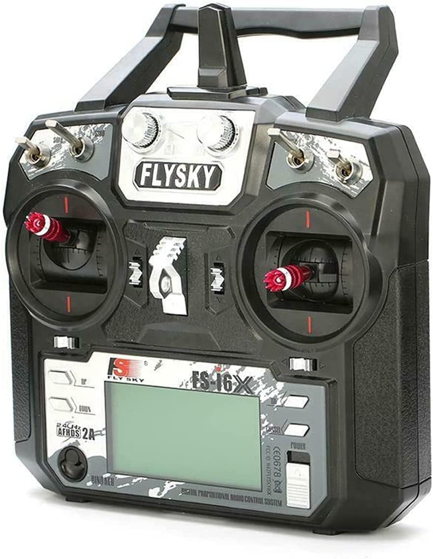 FS-i6X 6-10(Default 6)CH 2.4GHz AFHDS RC Transmitter w/ FS-iA6B Receiver