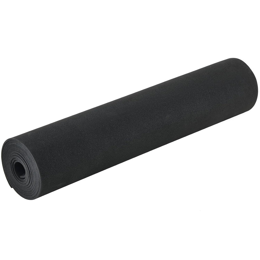 Neoprene Closed Cell Foam Roll, 1/8" Thick, 17" W x 80" L Black Foam