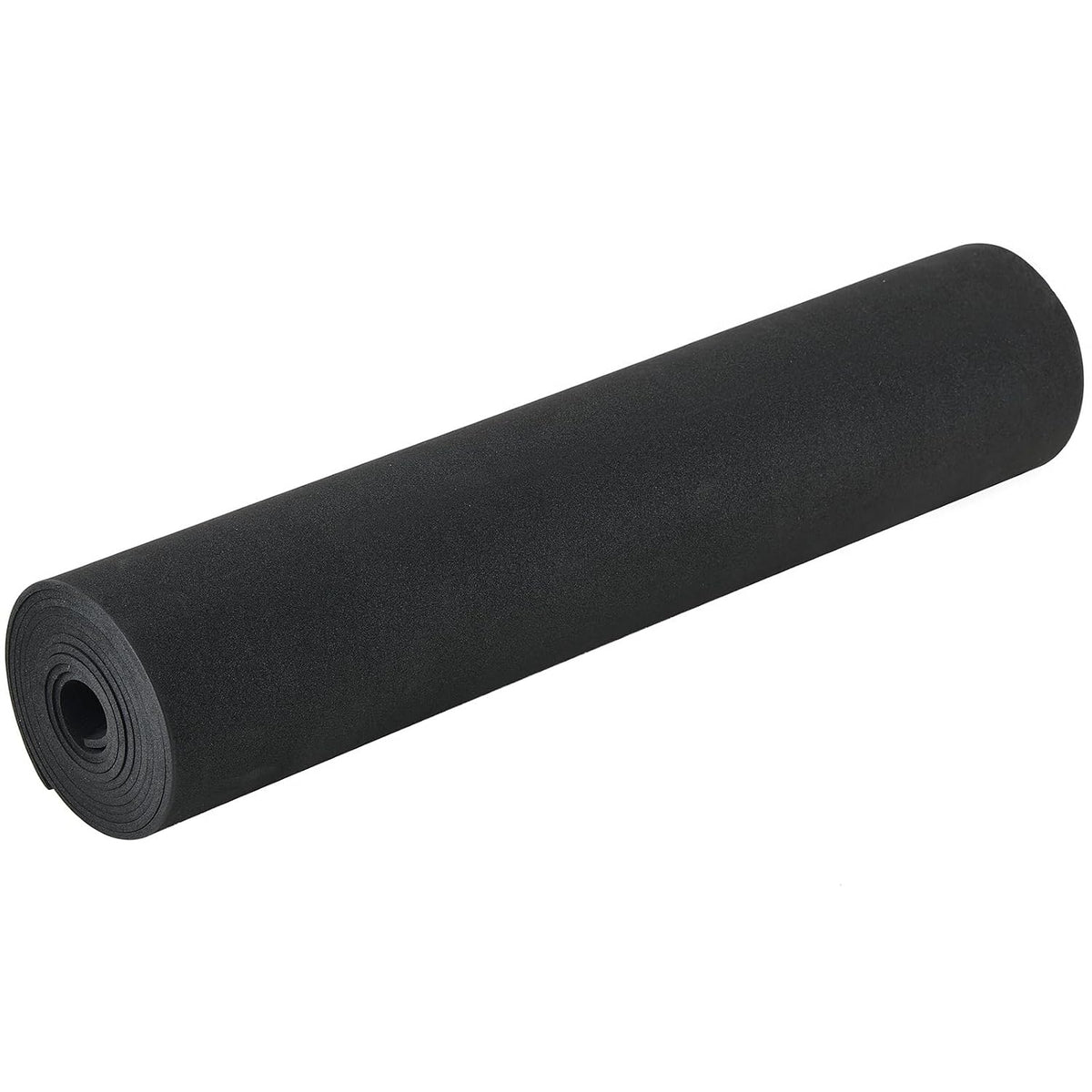 Neoprene Closed Cell Foam Roll, 1/8" Thick, 17" W x 80" L Black Foam