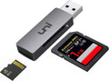 SD Card Reader, USB 3.0 SD Card Adapter High-Speed for SD/Micro SD/TF | Micro SD Memory Card Reader, Support