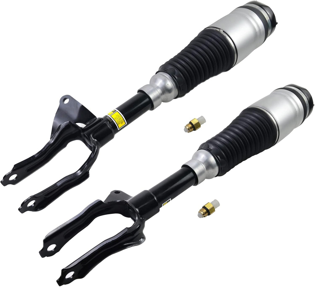 Pair Front Air Suspension Shock Struts Replacement for Jeep Grand Cherokee 2016-2020 Part# 68253204AA 68253205AA (Driver and Passenger Side)