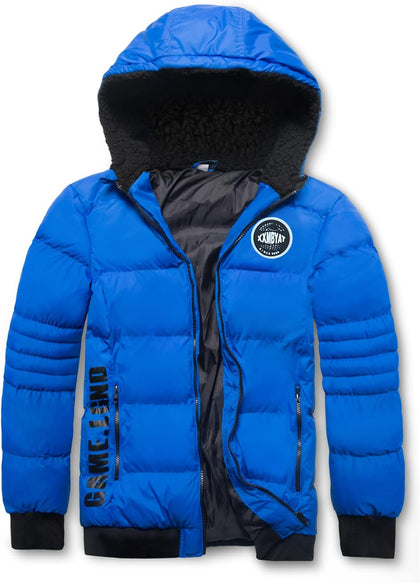Boys Spring Winter Coat Waterproof Puffer Fall Jacket Hooded Warm for Kids Outerwear Parka