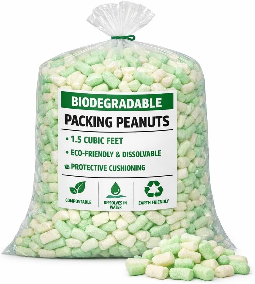 1.5 Cubic Eco-Friendly Packing Peanuts