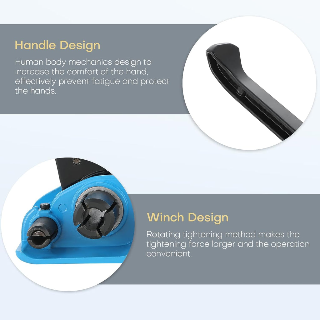 Poly Strapping Tensioner & Cutter Manual Strapping Tools (Blue)