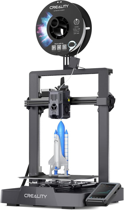 Ender-3 V3 KE 3D Printer, 500 mm/s High-Speed Printing with Auto-Leveling, Sprite Direct Extruder Supports 300℃