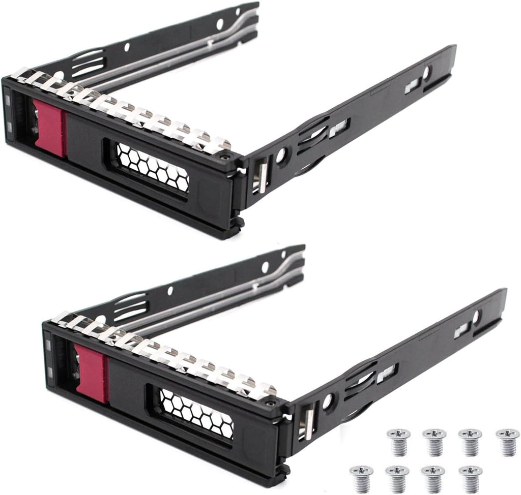 2Pcs 3.5'' Hard Drive Caddy 774026-001 for HP ProLiant Series Server