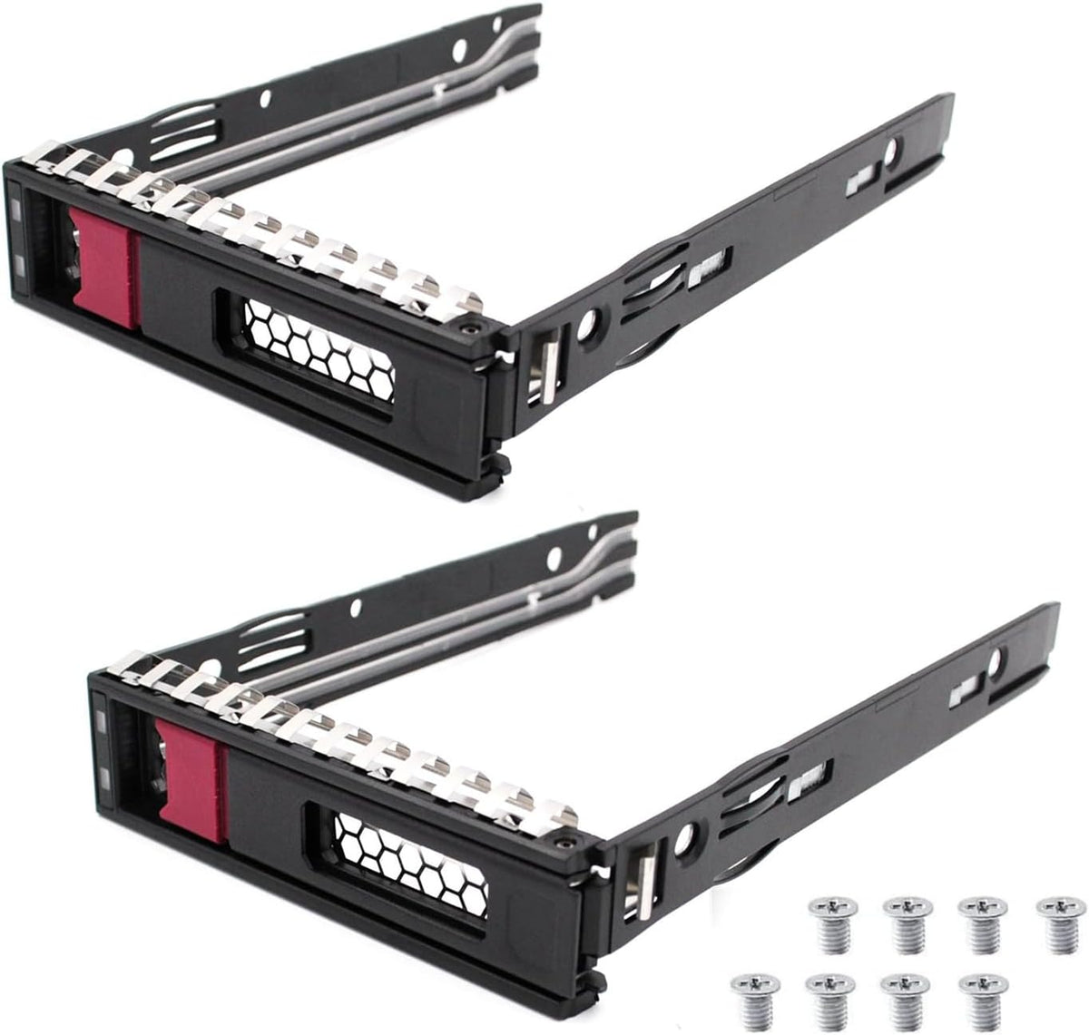 2Pcs 3.5'' Hard Drive Caddy 774026-001 for HP ProLiant Series Server