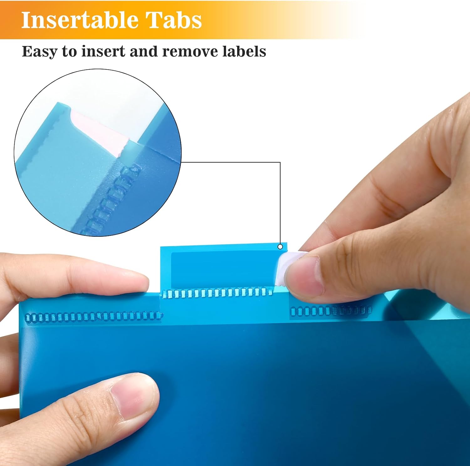 8-Tab Dividers for 3 Ring Binder, 24 Count Binder Dividers with Pockets, Subject Dividers, 3-Hole Plastics Sheets